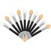 10pcs Eye Shadow Brush Eye Shadow Applicator Eye Shadow Brush Sponge Eye Shadow Brush Eye Shadow Sponge Brush Dual Color Rubber Sponge Make Up Brush Eye Shadow Make Up Tool Applicator