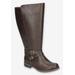 Women's Bay Boot by Easy Street in Brown (Size 11 M)