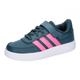 adidas Breaknet Lifestyle Court Elastic Lace and Top Strap Shoes Schuhe-Hoch, Arctic Night/Lucid pink/FTWR White, 36 2/3 EU