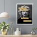 SIGNLEADER Marilyn Monroe Be Wonderful, Vertical Framed Print Wall Art Paper in Black | 16 H x 12 W x 1 D in | Wayfair 84374821295