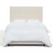 AllModern Contrada King Channel Bed In Zuma Charcoal in White | 51 H x 74 W x 87 D in | Wayfair 657BA6B767C946768BD006581974CDB8