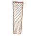 Bay Isle Home™ Gianluca 67" H x 17.5" W Wood Lattice Panel Wood in Brown | 67 H x 17.5 W x 0.75 D in | Wayfair A8FE2ADB8EBF4495AF9129D3968F0902