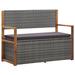 Latitude Run® Canham Rattan Storage Bench All - Weather Wicker/Wicker/Rattan in Gray | Outdoor Furniture | Wayfair 20BB616A7D0C46B8A7CE6B374CE5E2BA