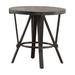 17 Stories Hudock 24" tall End Table Wood in Brown/Gray | 24 H x 24 W x 24 D in | Wayfair 34F77B821DF448AFBA9ED4AC0F27A525
