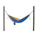 Grand Trunk Double Camping Hammock, Nylon in Blue/Orange | 58.56 H x 58.56 W x 127.2 D in | Wayfair DH-27