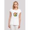 "T-Shirt F4NT4STIC ""Disney Die Muppets Kermit der Frosch Fozzie"" Gr. XL, weiß Damen Shirts Jersey Print"
