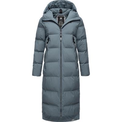 Wintermantel RAGWEAR "Patrise", Damen, Gr. M (38), grau, Außenmaterial: 100% Polyester, Innenfutter: 100% Polyester, Wattierung: 100% Polyester, modisch, bequem wadenlang, hoch geschlossener Ausschnitt, Langarm Ärmel ohne Ärmelschlitz normaler Saum,... Image