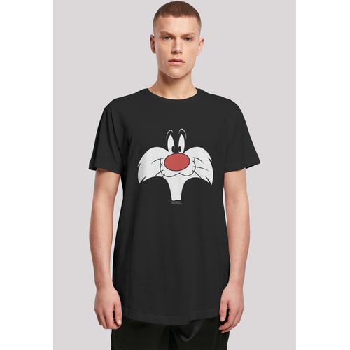 „T-Shirt F4NT4STIC „“Looney Tunes Sylvester Big““ Gr. L, schwarz Herren Shirts T-Shirts Print“