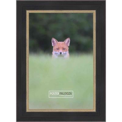 19x26 Contemporary Black Complete Wood Picture Frame with UV Acrylic, Foam Board Backing, & Hardware