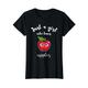 Apfel Obst Shirt Lustig Apfel Liebhaber Coole Frucht Apfel Mädchen T-Shirt