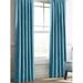 Modern Dutch Velvet Solid Color Blackout Curtains For Living Room And Dedroom Blackout Curtains 2 pcs Blue W42 x L63 Inch