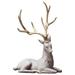 Creative Reindeer Ornaments Collectible Light Luxury Modern Deer Decoration for Shelf Cabinet Christmas Gifts Deer