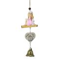 SSBSM Wind Chimes Attractive Pleasant Voice Decorative Bird House Cage Wind-bell Home Pendant Ornament for Balcony