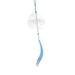 Glass Wind Chime Bell Hanging Ornament Decor Snowflake Blossom Pattern