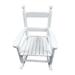 BESTCOSTY Indoor or Outdoor Children s Rocking Chair Suitable for Kids White
