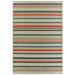 Style Haven Higgins Striped Grey/ Blue Indoor/ Outdoor Area Rug 6 7 x 9 2 6 x 9 Bedroom Patio