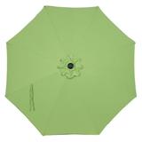 9ft Lime Green Round Outdoor Tilting Market Patio Umbrella Green