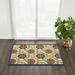 Havenside Home Lanikai Floral Indoor/ Outdoor Area Rug by Blue/Multi 2 8 x 4 3 x 5 White Blue Green Rectangle