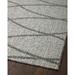 Alexander Home Renee Modern Diamond Wave Indoor / Outdoor Rug 2 -2 x 3 -9