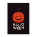 Moocorvic Halloween Garden Flag Happy 18x12 Halloween Pumpkin Garden Flag Double Sided Black Check Halloween Yard Flag for Garden Patio Lawn Outside Garden Decor