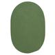 Porch & Den Oakland Reversible Indoor/ Outdoor Area Rug Sea Grass Green 8 x 11 Oval N/A Solid 8 x 10 Accent Outdoor Indoor Kitchen Living