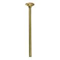 Kingston Brass Trimscape 17-Inch Rain Drop Shower Arm Brushed Brass Polished