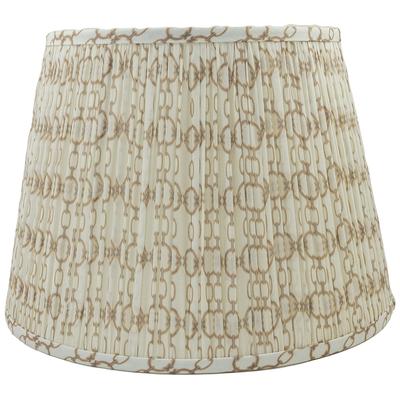 Empire Brown and White Link Print Lamp Shade 16x18...