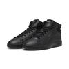 Sneaker PUMA "Smash 3.0 Mid WTR Sneakers Erwachsene", Gr. 42.5, schwarz (schwarz shadow gray), Obermaterial: Synthetik, Leder; Futter: Textil; Innensohle: Textil; Laufsohle: Gummi, Schuhe
