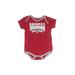 GEN 2 Short Sleeve Onesie: Red Color Block Bottoms - Size 24 Month