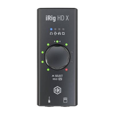 IK Multimedia iRig HD X Digital Guitar Interface IP-IRIG-HDX-IN