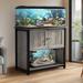 17 Stories Kober Aquarium Stand Wood (best for furniture style stands) in Black | 32.7 H x 18.9 W x 36.6 D in | Wayfair