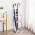 Latitude Run® Jantarpal Freestanding Metal Umbrella Rack Metal in Gray | 19.7 H x 7.8 W x 7.8 D in | Wayfair 87471C5F2E024897ABD041BC4C5584BD