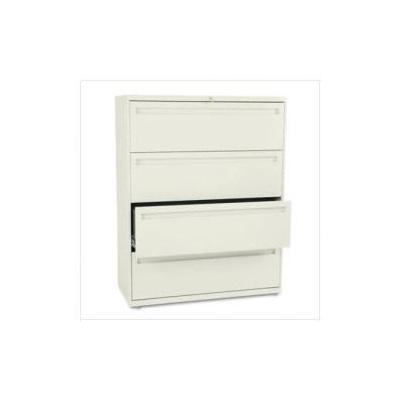 HON Company 700 Series Four-Drawer Lateral File 42w x 19-1/4d - Putty