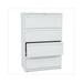 HON Company 700 Series Four-Drawer Lateral File 36w x 19-1/4d - Light Gray