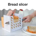Machine à trancher le pain appareil de cuisson avec plateau collecteur de miettes Guide de coupe