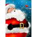 Toland Home Garden 102528 Laughing Santa Christmas Garden Flag 28x40 Inch Double Sided for Outdoor Winter House Yard Decoration