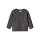 NAME IT Baby-Jungen NMMWRILLA Wool LS Knit Card XXIII Strickjacke, Iron Gate, 86