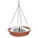 Ana Hanging Bird Bath Diameter 30.5 cm Solar Fountain Garden Bird Bath Round Float