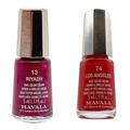 Mavala Mini Nail Polish 5ml - 13 Riyadh - 74 Los Angeles - Combi Pack