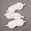 Cozy Classics Pure Luxury Silk Eye Mask - Ivory - 3.5 x8 /3.5 x 8