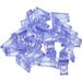 20pcs Nail Art Nail Set Tool Nail Tips Clip False Nails Nail Pinching Clips Plastic Nail Tips Clip Clips for Nails Nail Tool Nail Supplies Abs Blue Stereotypes