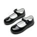 LEEy-world Toddler Shoes Girl Shoes Small Leather Shoes Single Shoes Children Dance Shoes Girls Performance Shoes Girls Shoes Size 3 Big Girls (Black 1.5 Big Kids)