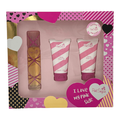 Pink Sugar 3 Piece Gift Set Eau de Toilette Perfume 1.7 oz Glossy Shower Gel 1.7 oz & Creamy Body Lotion 1.7 oz