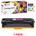 067H 1-PACK Toner Cartidge Compatible for Canon 067H Cartidge 067H imageCLASS MF656Cdw LBP632Cdw MF653Cdw LBP633Cdw MF654Cdw Series Printer High Yield CRG-067 INK (Magenta)