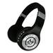 Morpheus 360 SERENITY Stereo Wireless Headphones with Microphone 3 ft Cord Black/Silver