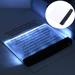 Clearance YOHOME Creative Flat Plate LED Reading Light Night Portable Desk Lamp Eye Black