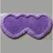 Double Heart Shaped Area Rug 28-in x 55-in Hand Tufted Fluffy Shaggy Rug 4-inch Thick Shag Soft Plush Decorative Machine Washable Carpets for Bedroom Living Room and Sofa Lavender purple