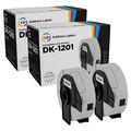 LD Compatible Address Label Replacement for DK-1201 1.1 in x 3.5 in (400 Labels 2-Pack)