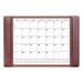 HTYSUPPLY Leather Desk Calendar pad 25.5 x 17.25 Mocha