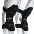 Power Knee Brace 2 Packs Joint Support Knee Pads Recovery Brace Protective Sports Knee Breathable Protective Sports Knee Stabilizer Pads Rebound Spring Force Knee Power Enhancer Booster